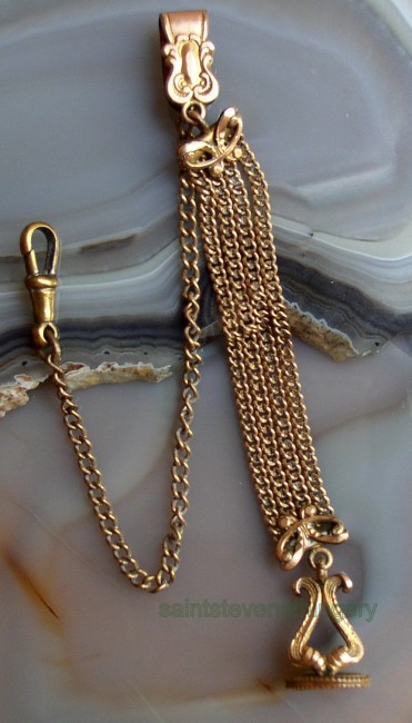 GF Chain w Wax Fob