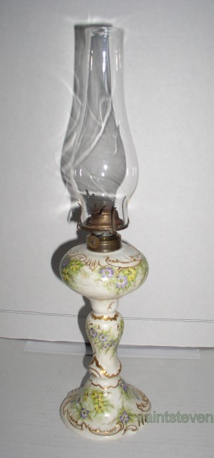 Limoges Oil Lamp 1