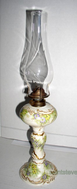 Limoges Oil Lamp 2