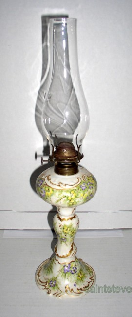 Limoges Oil Lamp 3