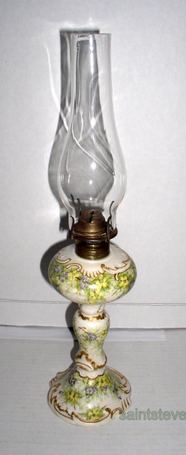 Limoges Oil Lamp 4