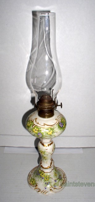 Limoges Oil Lamp 5