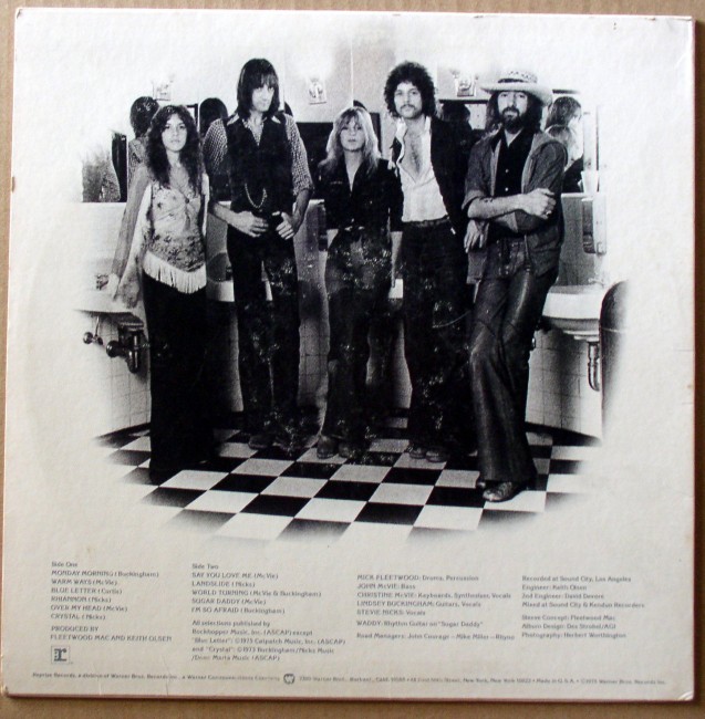 Fleetwood Mac / Fleetwood Mac LP Reprise MS 2225 1975 2