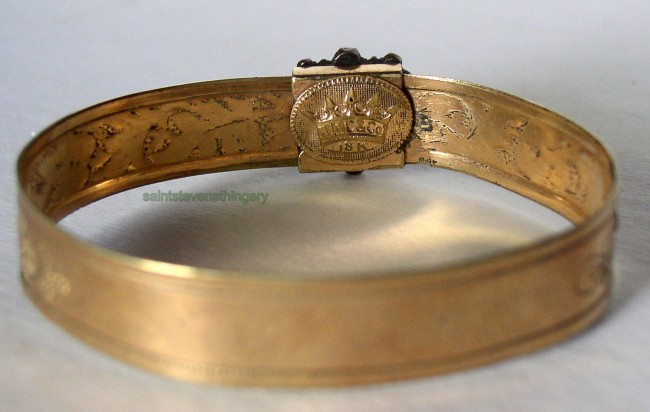 Gold Garnet Bracelet 4