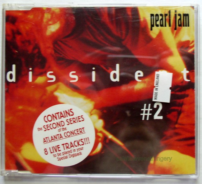 Pearl Jam Dissident #2 8 tracks