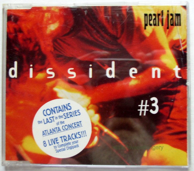 Pearl Jam Dissident #3 8 tracks