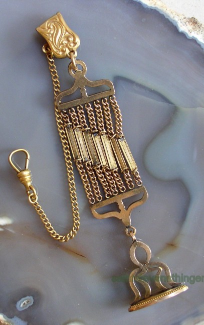 Vest Pocket Chain With Seal 1