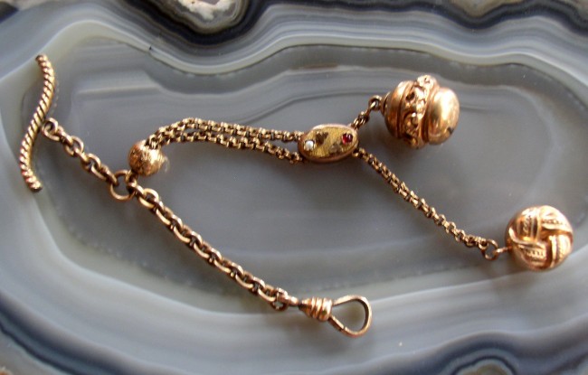 Chain with Slide And Orbs 1