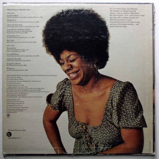 Merry Clayton / Merry Clayton LP 2