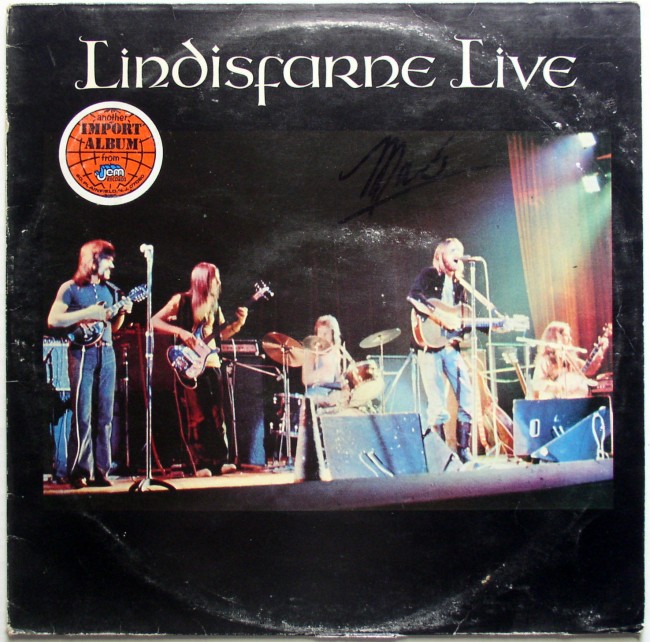 Lindisfarne Live LP 1