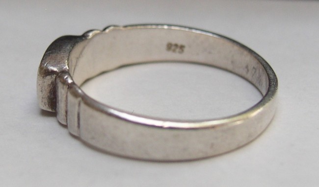 Sterling MOP Ring 6