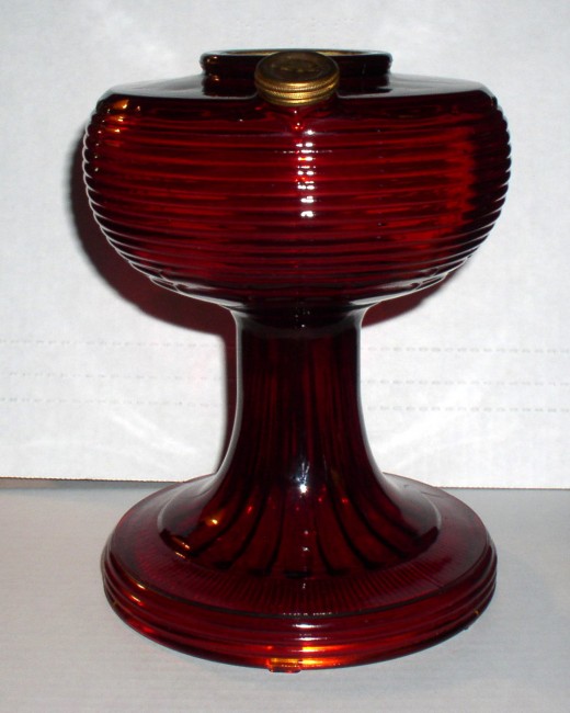 Aladdin Ruby Red Beehive Lamp B-83 2