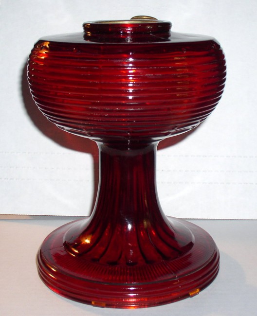 Aladdin Ruby Red Beehive Lamp B-83 4