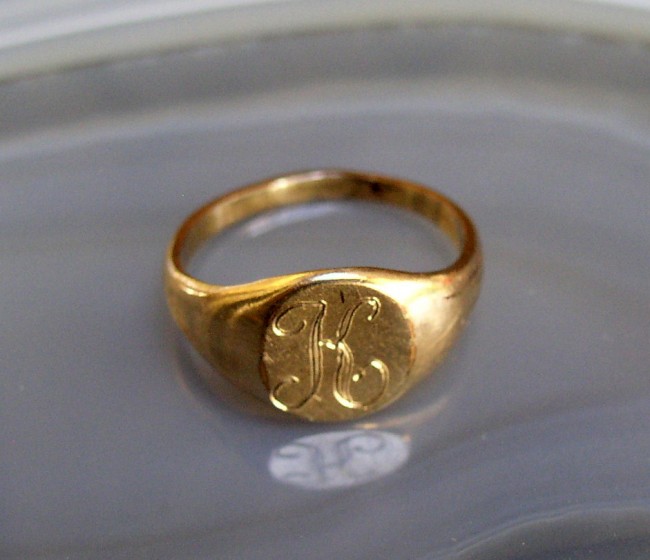 Childs Signet Ring 1