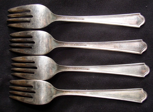 Florentine Silver Plate Forks 3