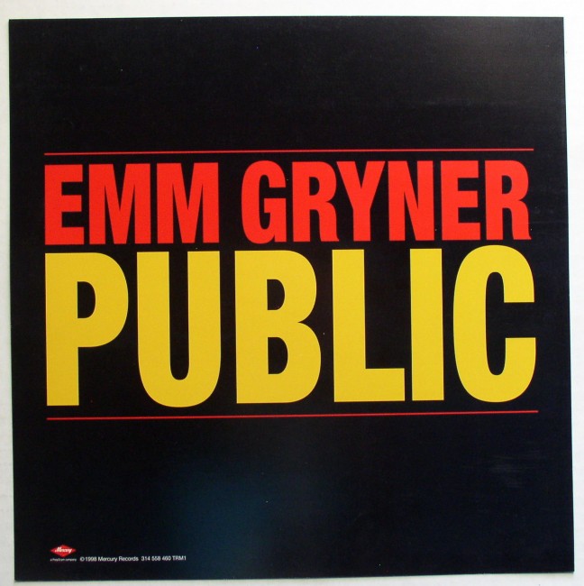 Emm Gryner / Public flat back