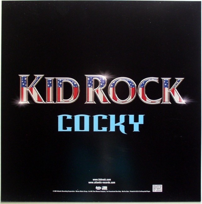 Kid Rock / Cocky flat back