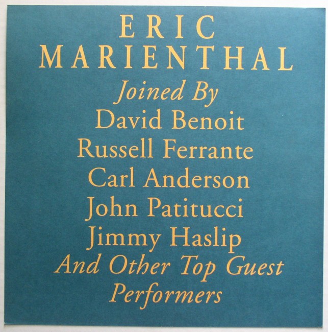 Eric Marienthal / One Touch promo flat back