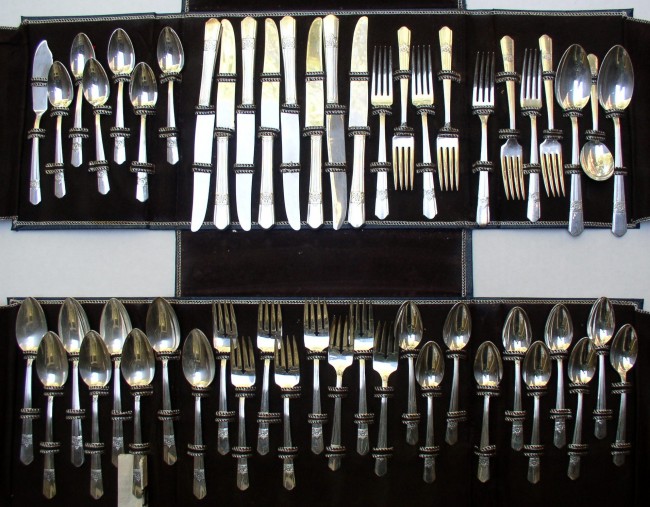 Silver Rose Flatware 1