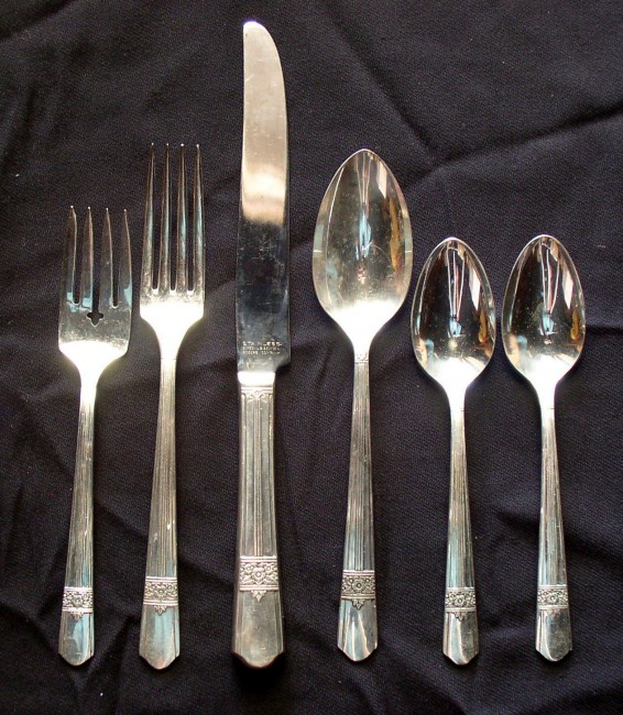 Silver Rose Flatware 2