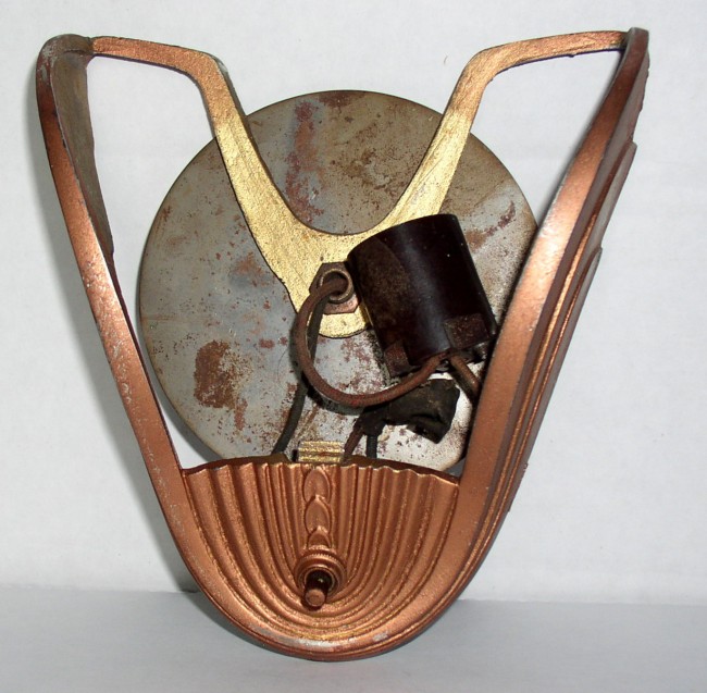 Art Deco Slip Shade Fixture 6