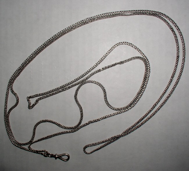 64" Coin Silver Chain 2