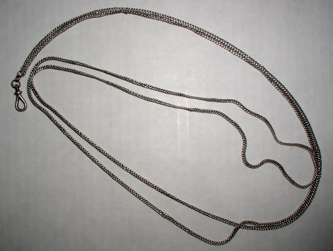 64" Coin Silver Chain 3