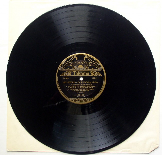 Leo Kottke / 6 And 12 String Guitar LP 3