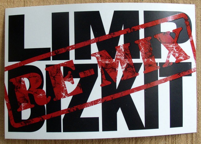 Limp Bizkit postcard front