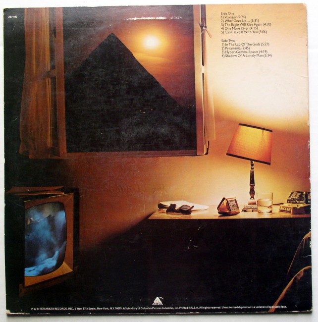 Alan Parsons Project / Pyramid LP 2