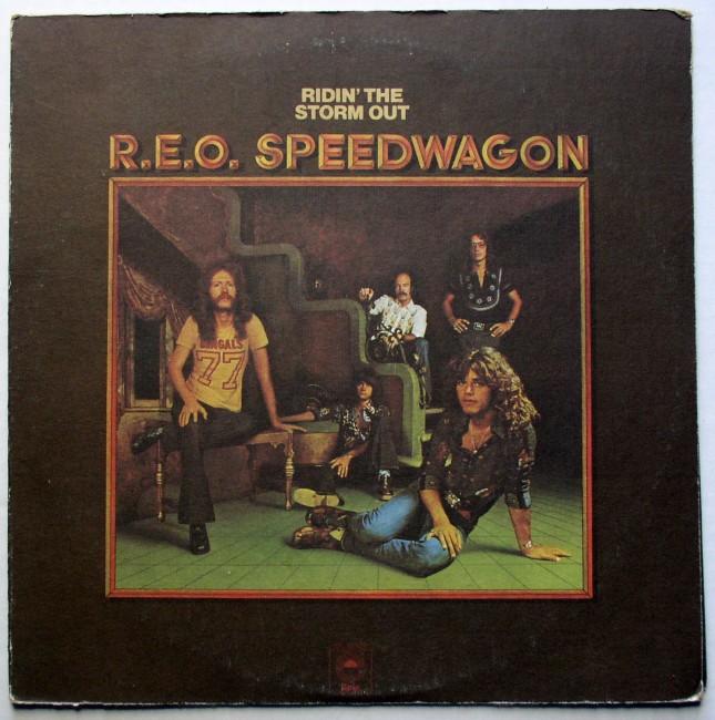 R.E.O. Speedwagon / Ridin' The Storm Out LP 1