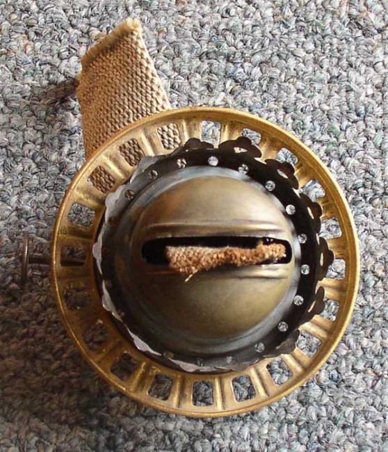 Antique Burner & Shade Ring 1