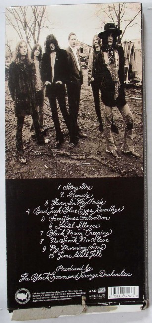 Black Crowes/ Southern Harmony longbox front