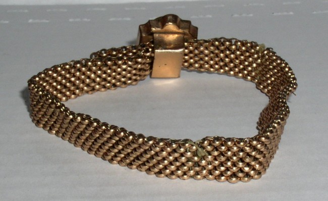 Mesh Bracelet With Cameo 3