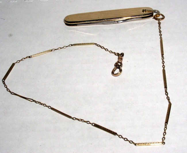 Speidel Chain With Knife Fob 2