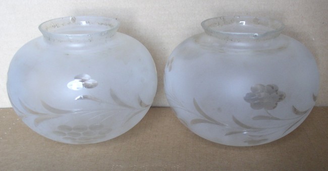 Frosted Ball Globes 1