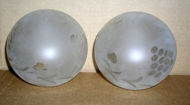 Frosted Ball Globes 5