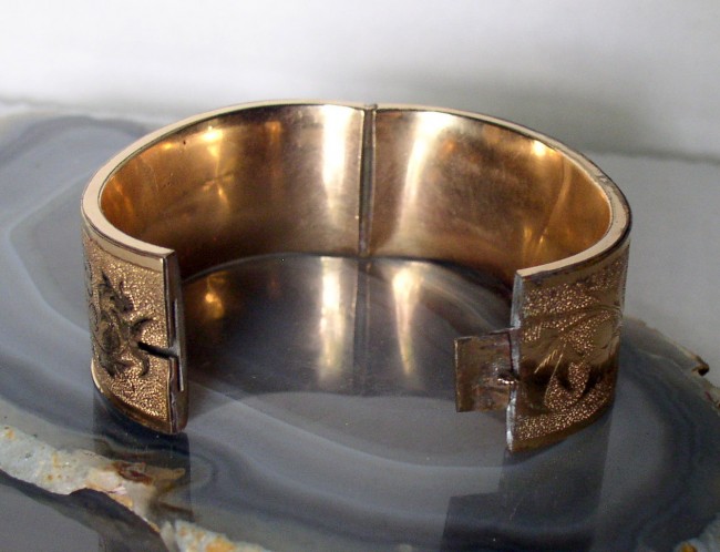 Engraved Bangle Bracelet 3