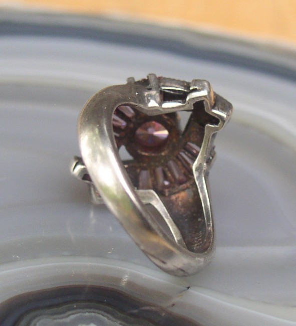 Tourmaline Marcasite Ring 5