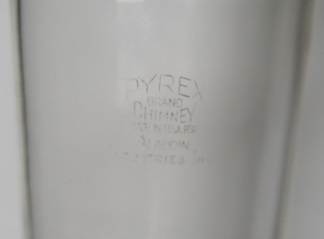 Pyrex Chimney 1
