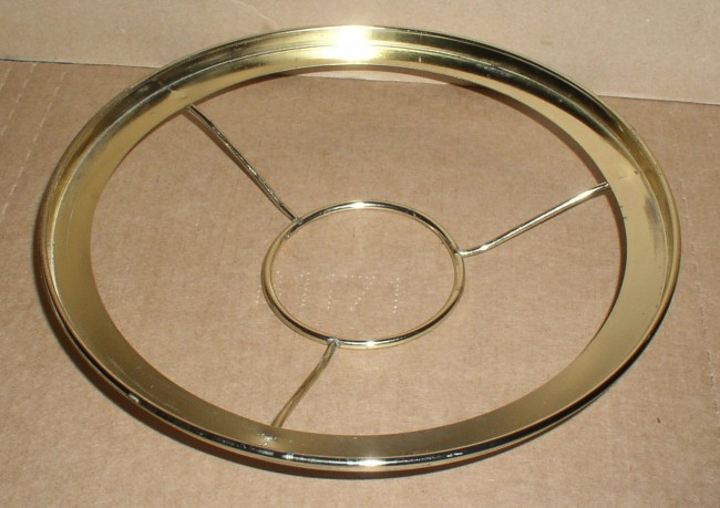Brass Plated Shade Ring 1