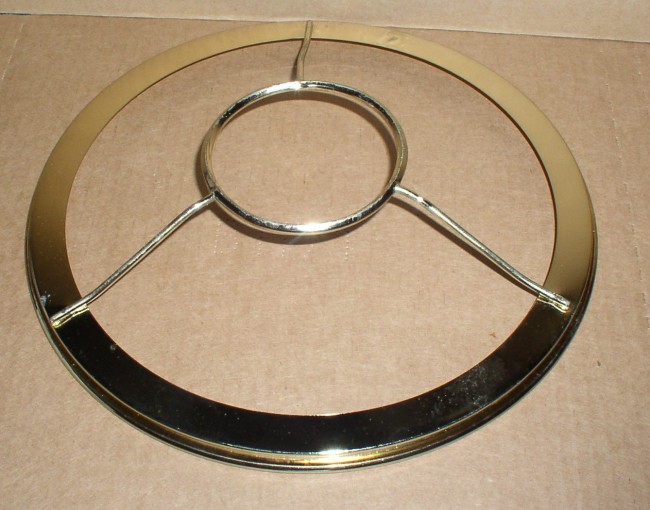 Brass Plated Shade Ring 2