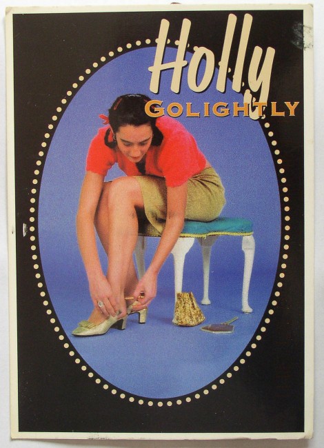 Holly Go Lightly postcard front