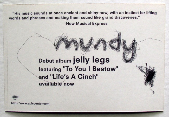 Mundy Postcard 2