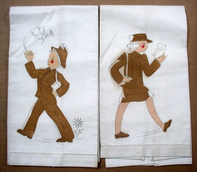 Transfer Printed Towels 1