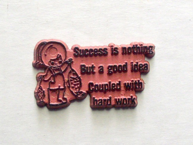Success Is Nothing But A Good Idea Coupled With Hard Work