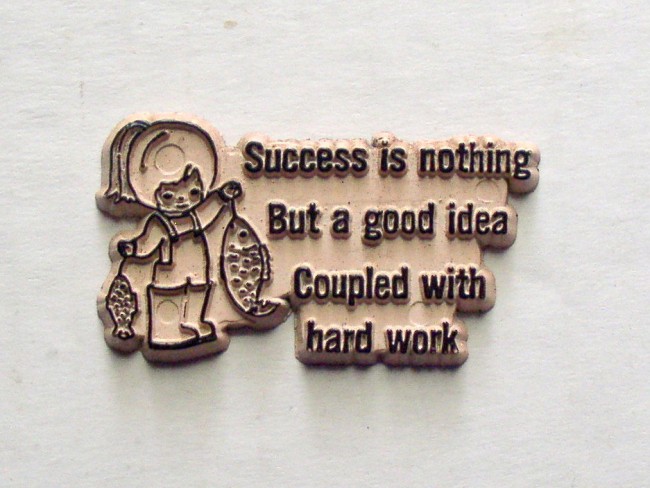 Success Is Nothing But A Good Idea Coupled With Hard Work