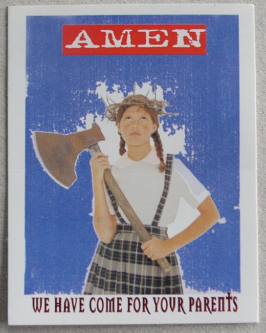 Amen promo sticker