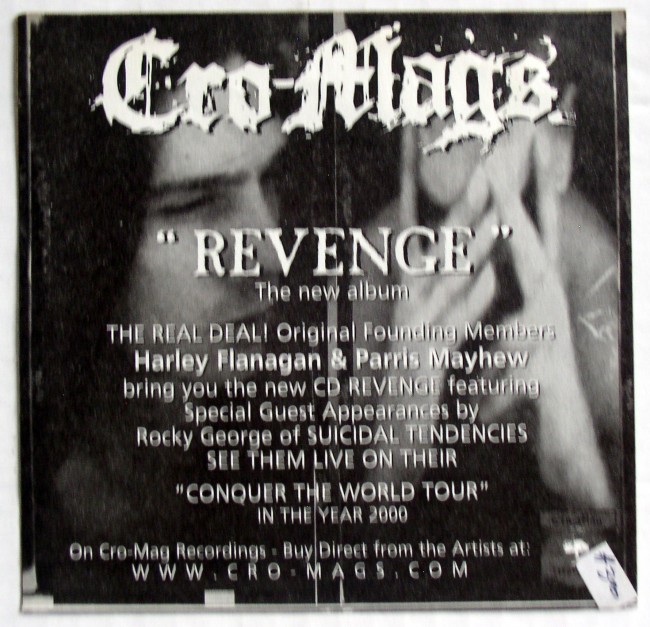 Cro-Mags Sticker