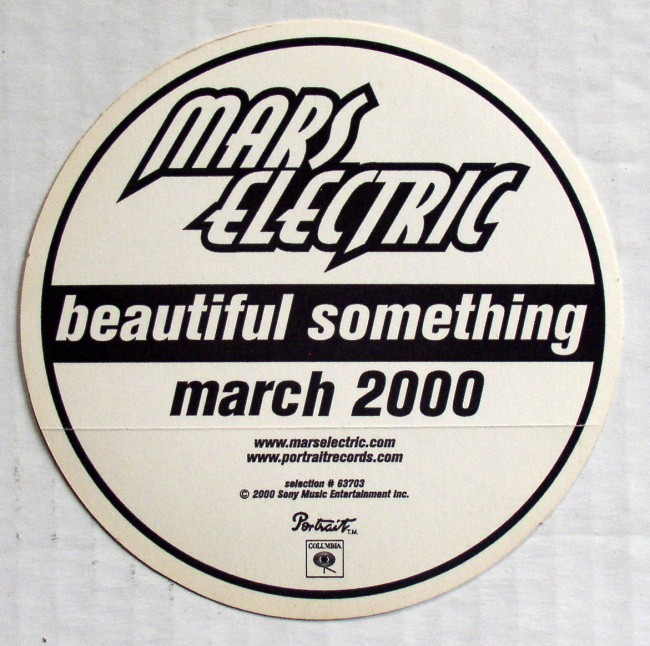Mars Electric Sticker